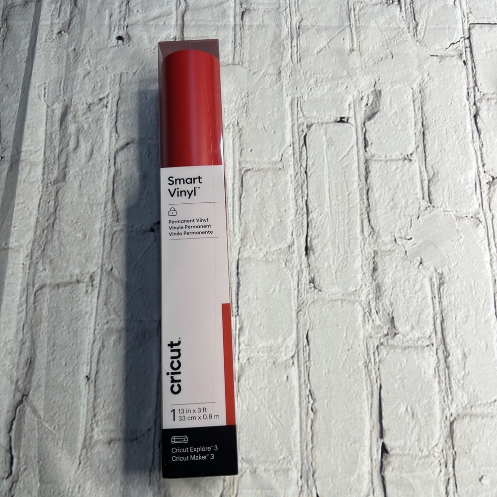 Circuit Red Smart Vinyl Permanent Vinyl‎ 13inx3ft